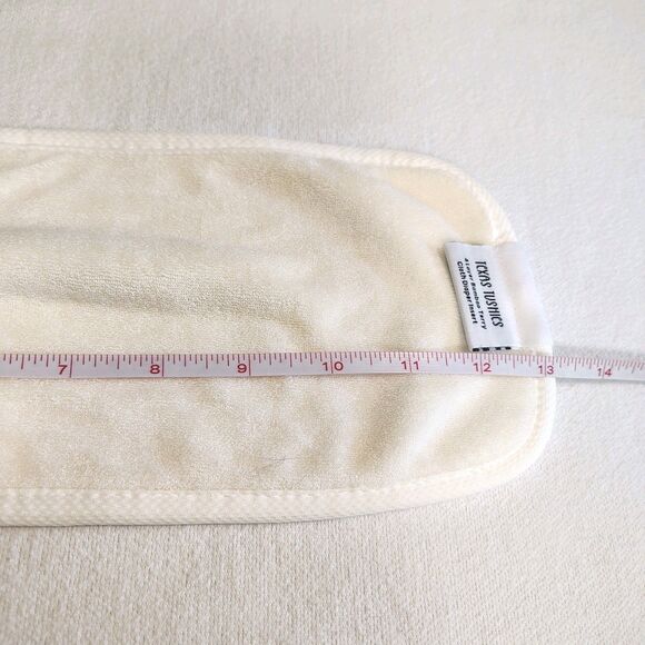 Texas Tushies 4 Layer Bamboo Terry Cloth Diaper Inserts 10 Count - Picture 2 of 7